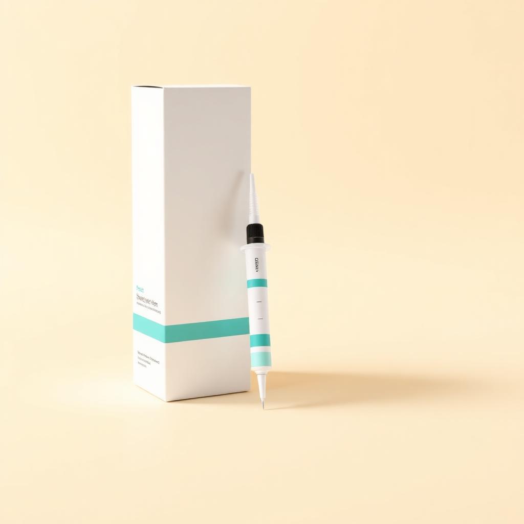Semaglyn (Semaglutide) — Zydus studio product render on ivory background